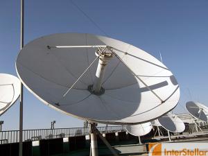 3.0m C Band Rx TX Earth Station Antenna, Uplink Station Rx Tx Dish, Satcom Solution