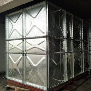 Best Temporary Hdg Galvanized Steel Water Tank Durable For Hospital / Government wholesale