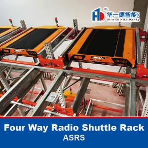Four Way Radio Shuttle Racking ASRS pallet runner rack system  4 Way Radio Shuttle Racking