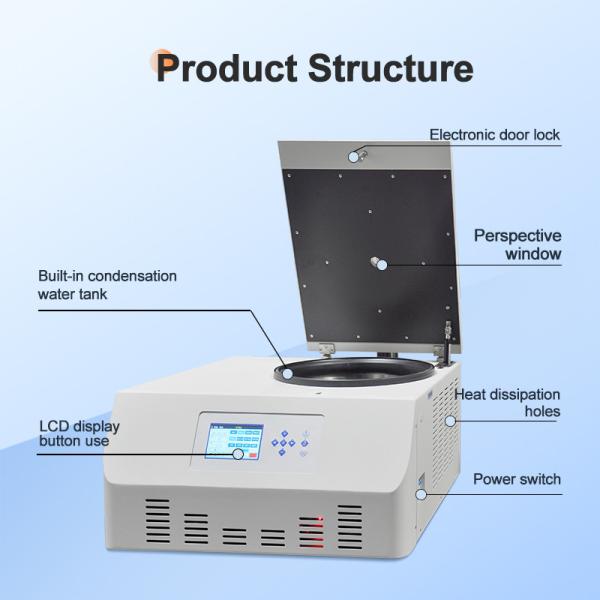 Cheap Table top Refrigerated centrifuge benchtop ultracentrifuge with vector control system for sale