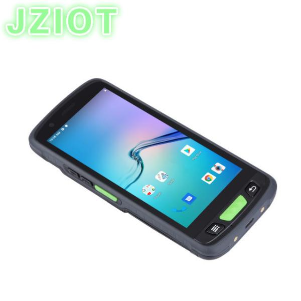 Cheap JZIOT V9000P Android 9.0 4G LTE WIFI IP67 LF 125K Reader Rfid Pda Barcode Scanner PDAs Handheld Scanner for Access Control for sale