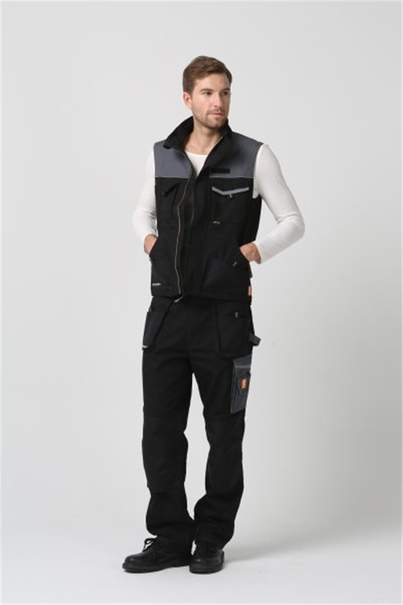 Indoor And Outdoor Work Vest With Pen Compartments