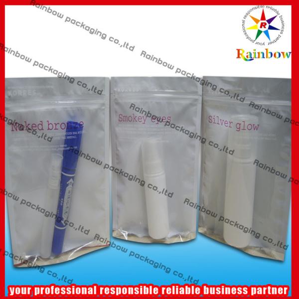 Cheap Clear Front Cosmetic Packaging Bag Customized Printing For Candy for sale