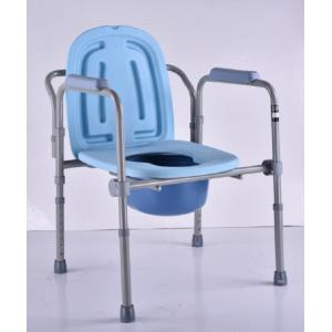 Best Folding Design Potty Chair Commodes Gray Color Material Copper Pipe Frame wholesale