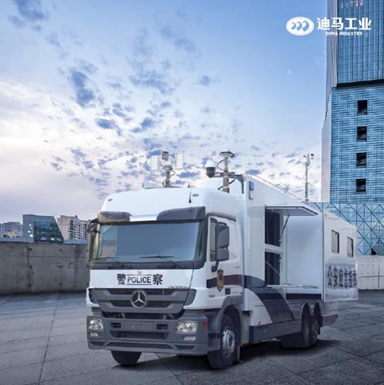 Cheap Large Communication And Command Vehicle for emergency support for sale