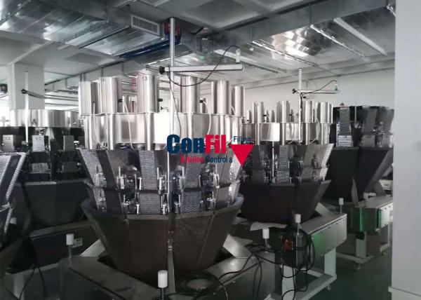 Cheap 1 Liter 14 Head Automatic Weighing Packing Machine With Screw Feeder Vertical Screw for sale