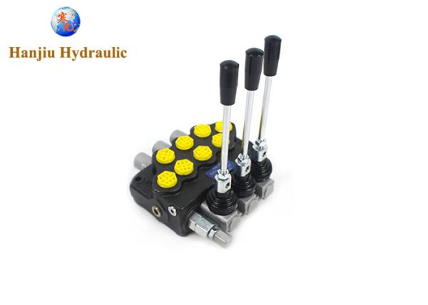 Cheap Monoblock Directional Control Valve SD5/3 Thress Sections Manual valve for sale