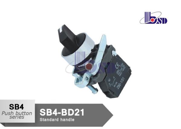 Cheap 660V Black Push Button Switch SB4 Series Control Selector Switch OEM Service for sale