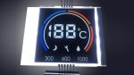 Numeric Multicolor 7 Segment LCD Display 3.3V FSTN For Thermostat