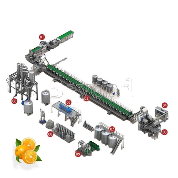 Cheap 3 In1 Automatic Citrus Fruit Juice Processing Machine for sale