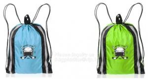 China promotional Gym drawstring backpack tip quality polyester, backpack,sport resistant backpack bag,string closure shoe bag on sale
