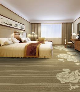 Wool blended carpet  30%wool  70%polyester  Cut pile carpet   pile height 8mm  Width 4m