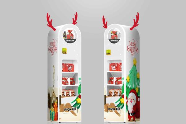 Cheap Lucky Box Automatic Vending Machine OEM Available 0.4m Width for sale