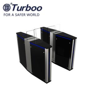 Security Pedestrian Sliding Gate Turnstile With Access Control Management