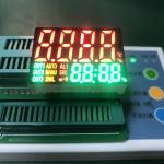 Multicolour Double Row Four Digit 7 Segment Led Display For Control Instruments