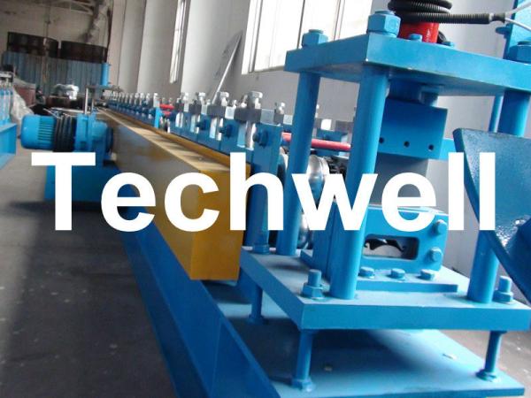 Cheap 0.5 - 1.2mm Thickness Steel Roller Shutter Forming Machine With 5 - 15 m/min Speed for sale
