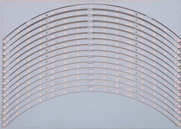 Cheap Special Shape Auto 0.075mm 4.0KV LED PCB Assembly for sale