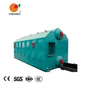 China Horizontal Coal Fired Hot Water Boiler / Biomass Boiler Efficiency 1.25 Mpa on sale