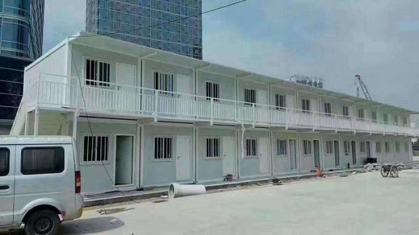 Cheap Stable Structure Detachable Container House Painted Surface Custom Color for sale