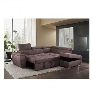 China 19751 Living room  furniture Salon waiting Corner Luxury  sofa fold bed  Modern Sectional couch Italy Sofa on sale
