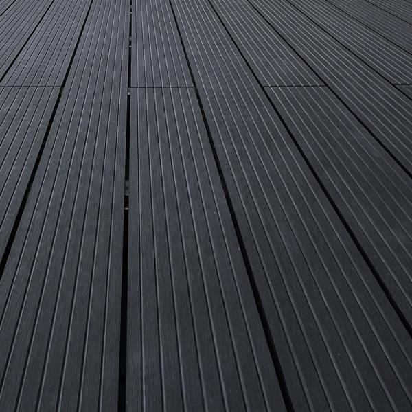 Cheap Fireproof Composite WPC Decking Panel UV Resistant for Outdoor Flooring for sale