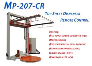 Best Carriage Speed Vairable Semi Automatic Stretch Wrapper Dual Chain Structure Column wholesale