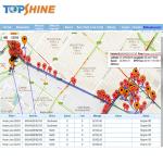 Fleet Management Google telematics GPS Tracking Platform 2 CPU With Open Source