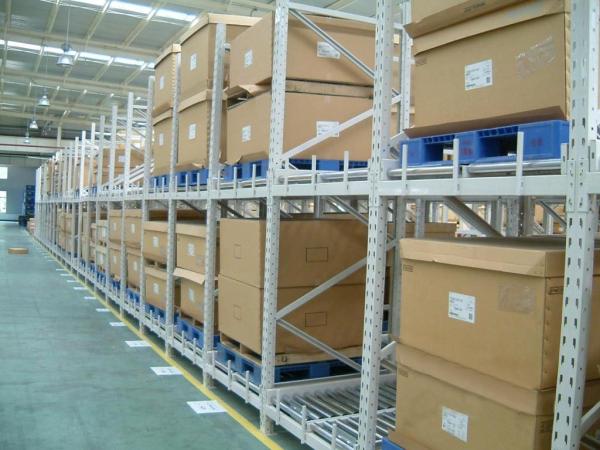 Cheap Customized Gravity Racking System Feed Shelving SGS Certificated for sale