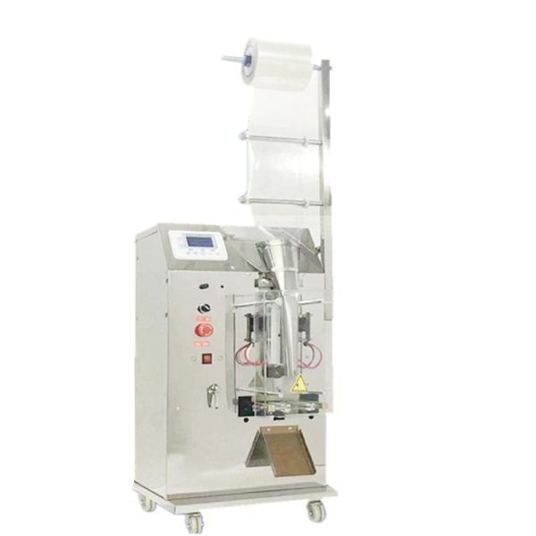 Cheap 3 Side Seal Small Vertical Packaging Machine , Automatic Sauce Pouch Packing Machine for sale