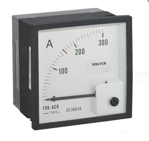 Best Power Control Analog Panel Ammeter , 90 Degree Analog Ac Ammeter With 4-20ma Output wholesale