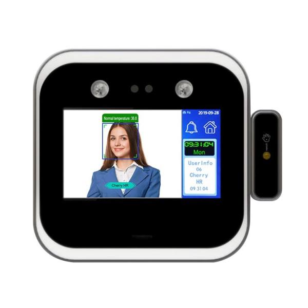 Cheap Ethernet Wiegand RS485 Face Recognition Temperature Reader for sale