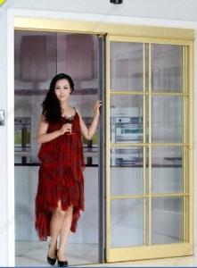 Anti-Squeeze Rubber Protected Caterly automatic interior door with Wireless switch