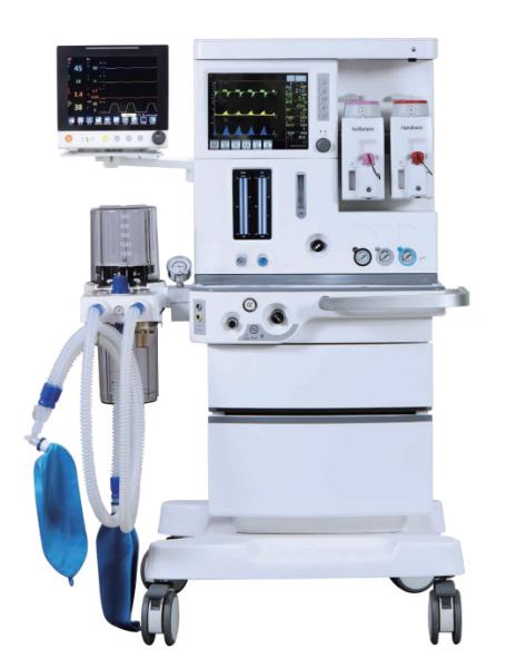 Cheap 10.4" Touch Screen Display Veterinary Animal Anesthesia Machine Real time detection DM6A for sale