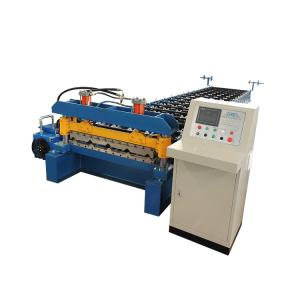 Best PPGI Corrugated Sheet Roll Forming Machine , Metal Roof Roll Forming Machine Non Scratch wholesale