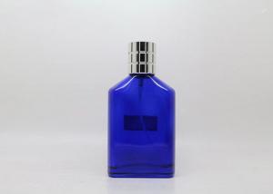 Best Blue Color Small Refillable Perfume Spray Bottles Handsome Men Style wholesale
