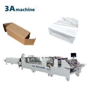 JGKW Working Speed 300m/min Folder Gluer Parts for Production of Lock Bottom Boxes