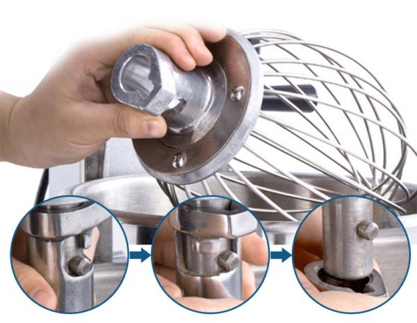 Cheap 5.Stainless Steel Mixer Stepless Variable Speed Multi Functions for sale