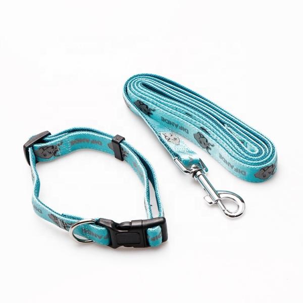 Cheap Soft Universal Harness Leash Set Custom Luxury Leather Dog Collars for sale