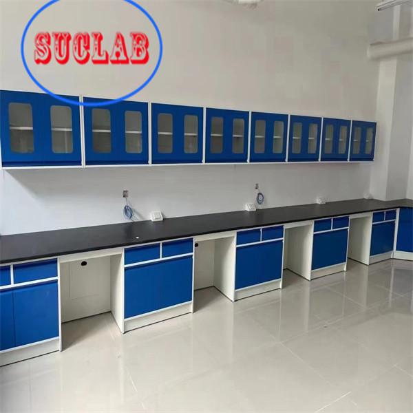 Cheap Modular Lab Benches Hong Kong Customized PP/Ceramic/Epoxy Resin Sink with Multi-Functional Socket and Splash-proof Box for sale