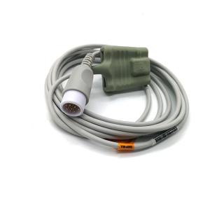 China Round 12 Pin ODM 3.0m Reusable SpO2 Sensors Class II SpO2 Adult Sensor on sale