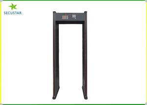 18 Detection Zone Walk Through Security Scanners 100 Person/Min Detection Speed
