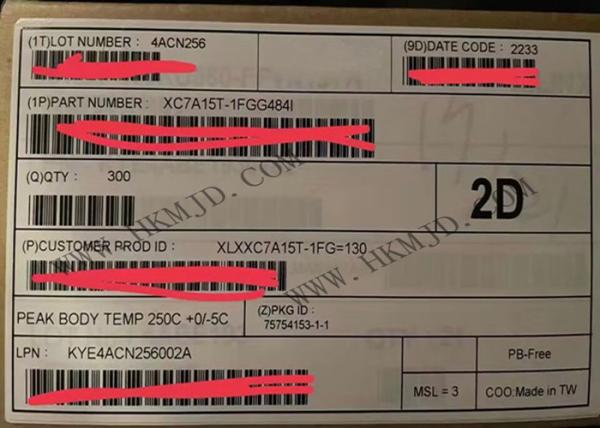 Cheap Integrated Circuit Chip XC7A15T-1FGG484I Artix-7 Field Programmable Gate Array 484-BBGA for sale