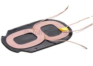 China Tx Transmitter Wireless Charging Coil 20.5mm ID With Single Layer Structure on sale