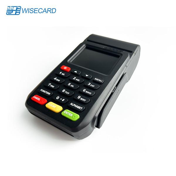 Cheap Contactless Stripe Mobile Pos Terminal Linux Os 3.7v 2000mah for sale