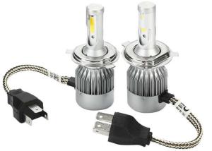 China All In One 36W 3800LM COB C6 Led Headlight H4 9006 Led Headlight Bulbs on sale