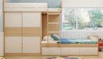 Best Custom home furniture children wooden double bed designs bunk beds with storage drawers wholesale