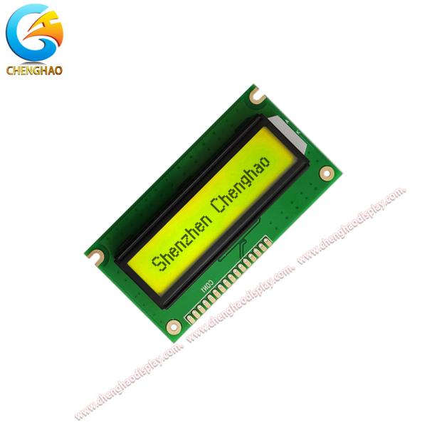 Cheap 16x02 Stn Monochrome Lcd Screen With 6 O'Clock Viewing Angle for sale