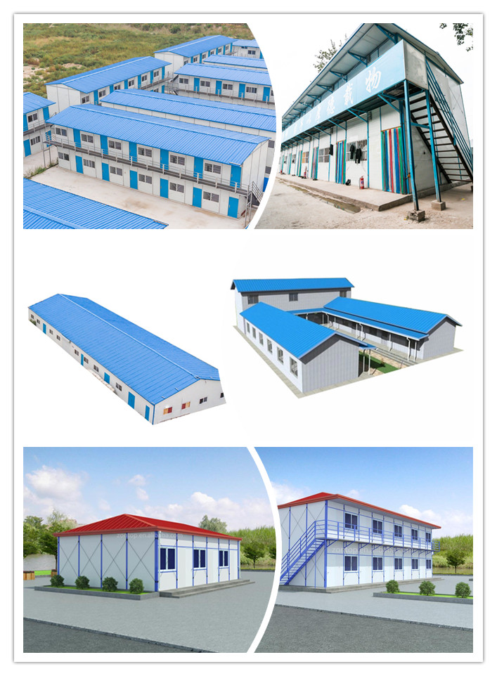 Detachable Prefabricated Customized Color Modular Container House