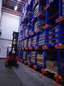 A High Compact Pallet Storage Radio Shuttle Racking System