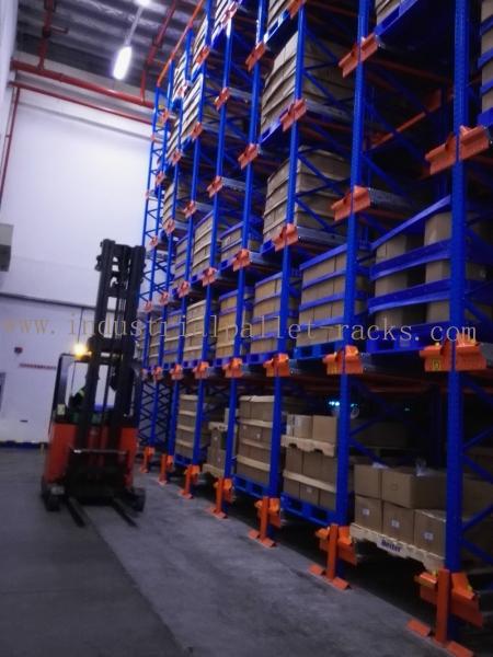 Cheap A High Compact Pallet Storage Radio Shuttle Racking System for sale